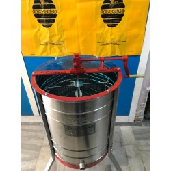 4'lü Bal Süzme Makinesi Paslanmaz Krom